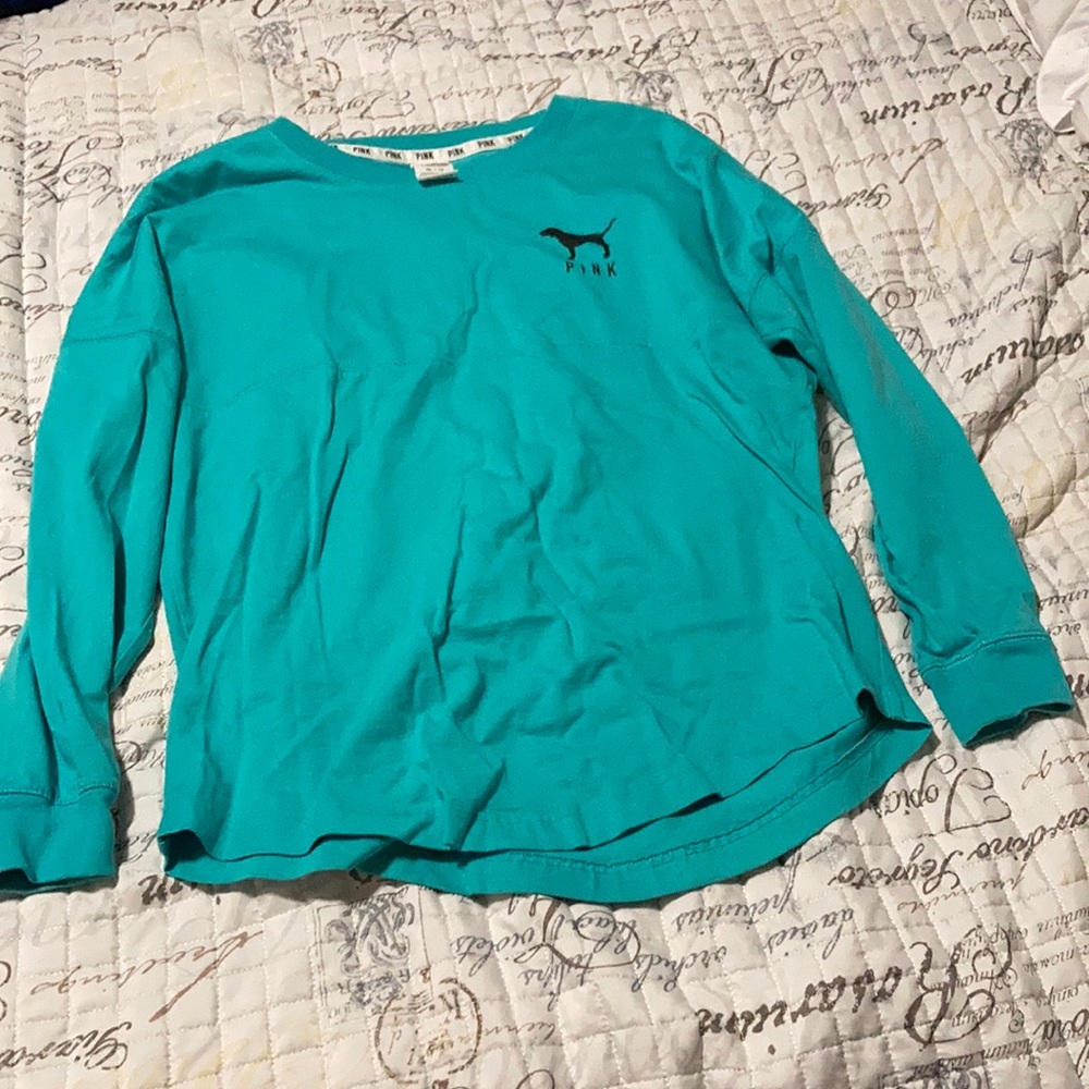 Long sleeve Pink brand shirt